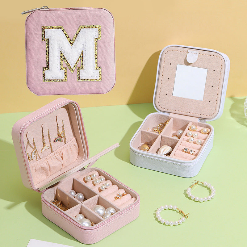 Claira | Luxe Organizer | Jewelry Storage Box with Mirror